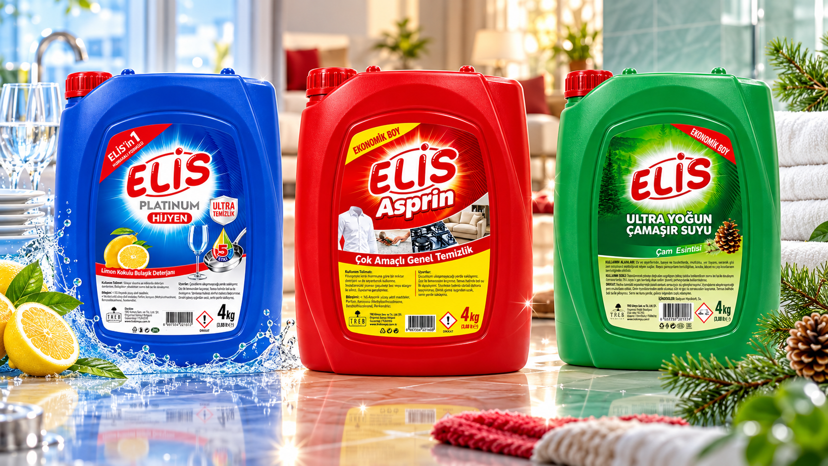 ELİS evsel temizlik ürünleri